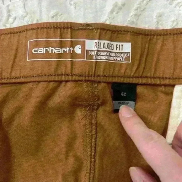 Carhartt Force Relaxed Fit‎ Twill 5 pocket work shorts. Size 42. 9 inch inseam. - Picture 6 of 9